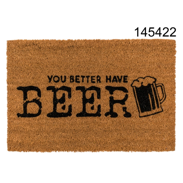 You better have beer doormat