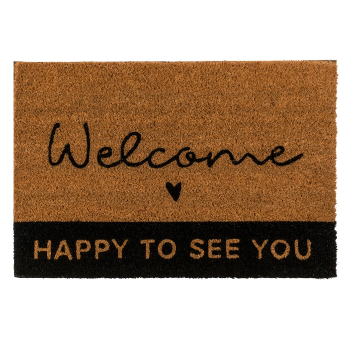 Welcome- Happy to see you ablaktörlő