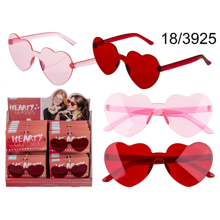 Heart glasses