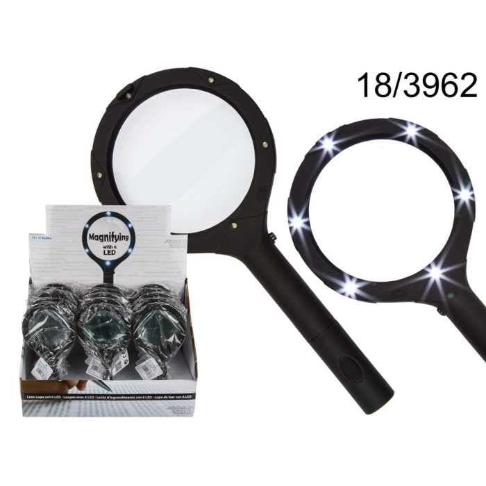 Magnifying Glass with LEDs