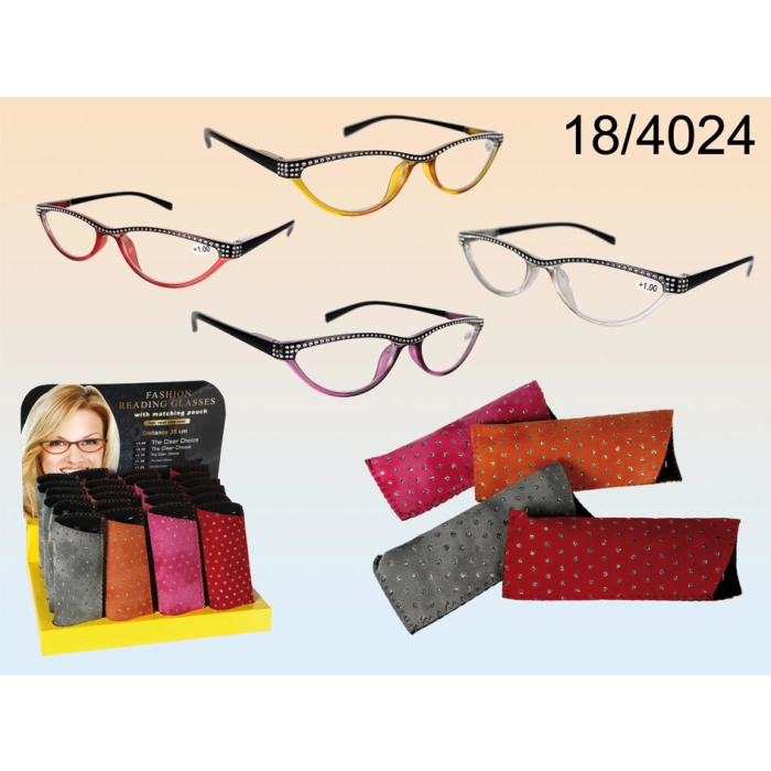 Reading glasses +2.5 - last pieces