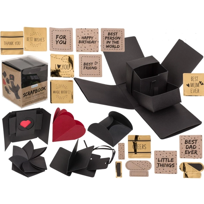 Do it yourself - photo suprise box (scrapbook)
