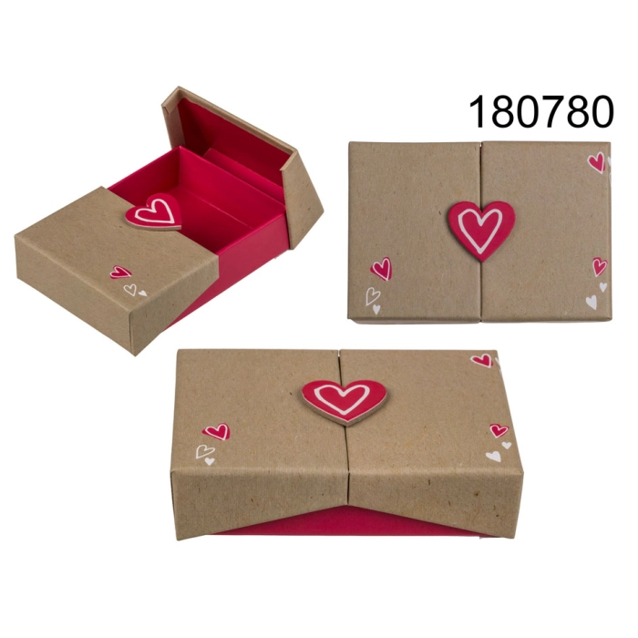 Gift box with a heart