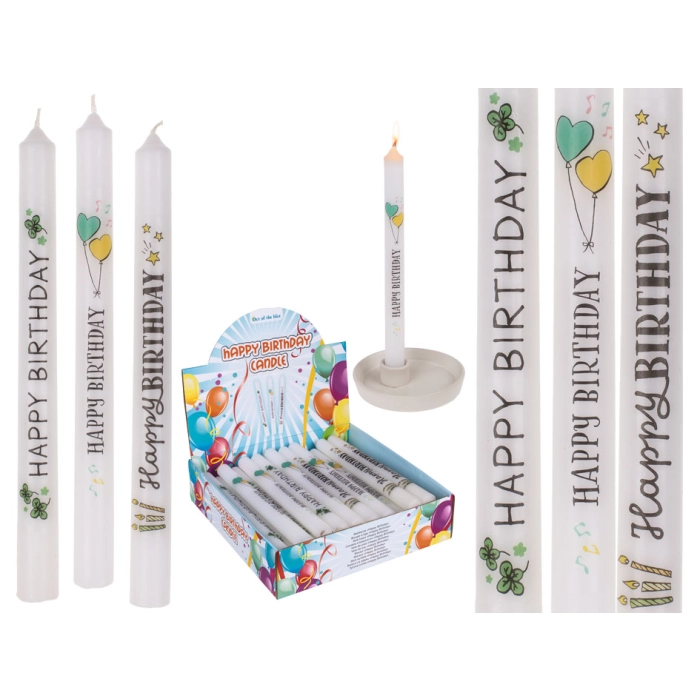 Happy Birthday candle