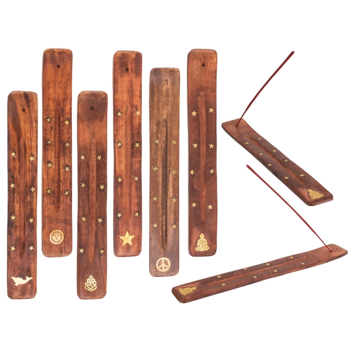 Wooden stand for incense sticks