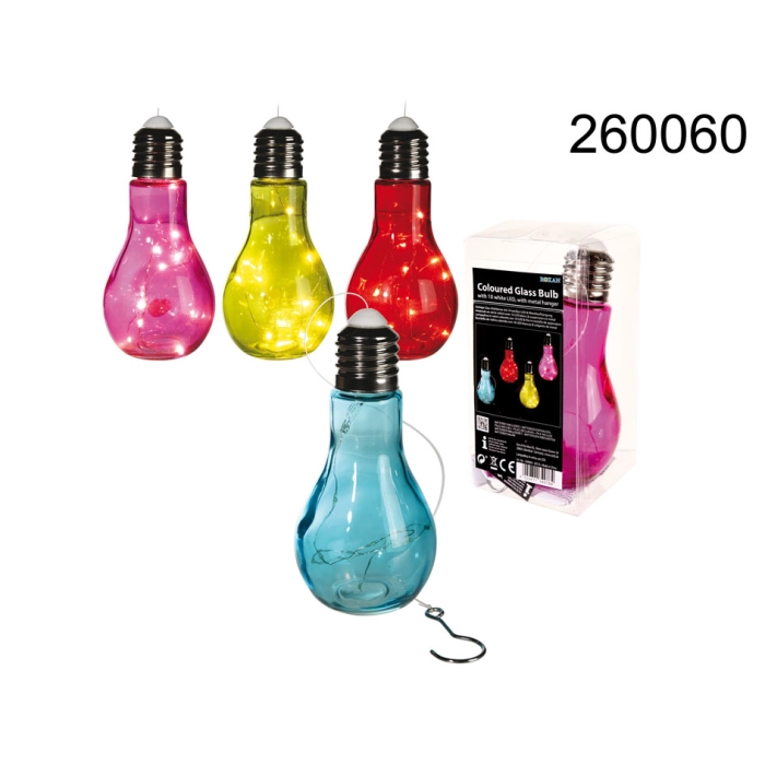 LED-Glas-Hängelampe