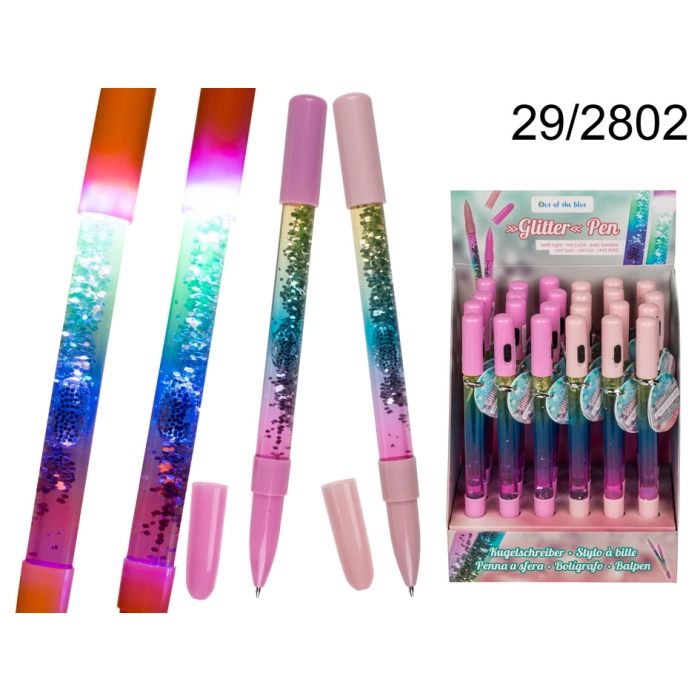 Stift mit schwebendem LED-Glitter