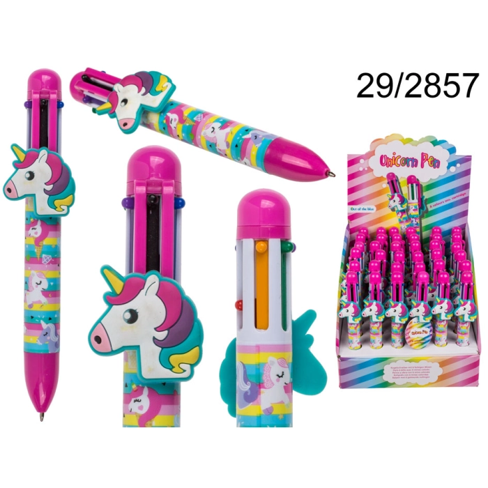 Unicorn pen - 6 colors