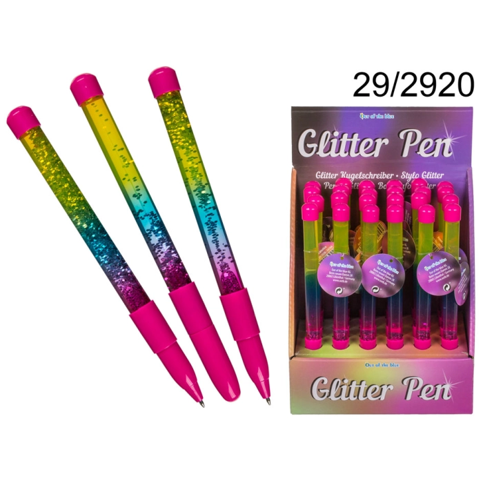 Pen with Liquid Glitter