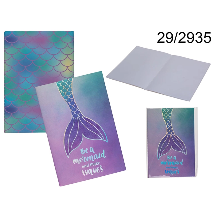 A5 Mermaid's Tail Notepad