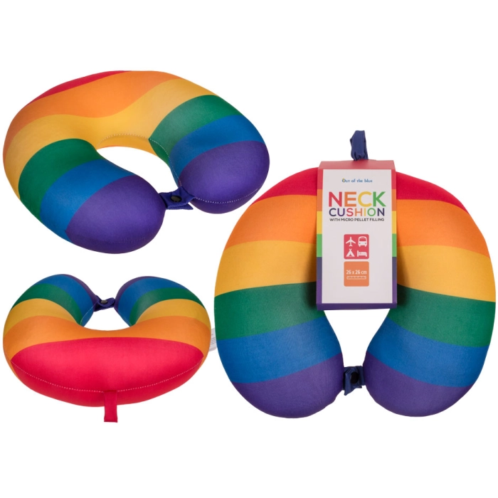 Neck travel pillow - Rainbow