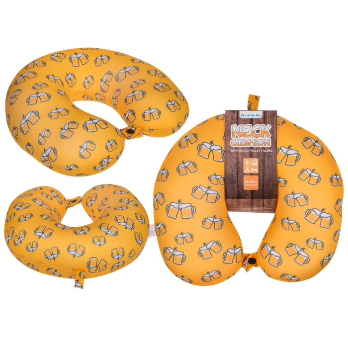 Neck travel pillow - Beer