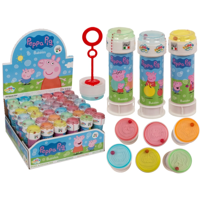 Soap bubbles Pappa Pig with maze