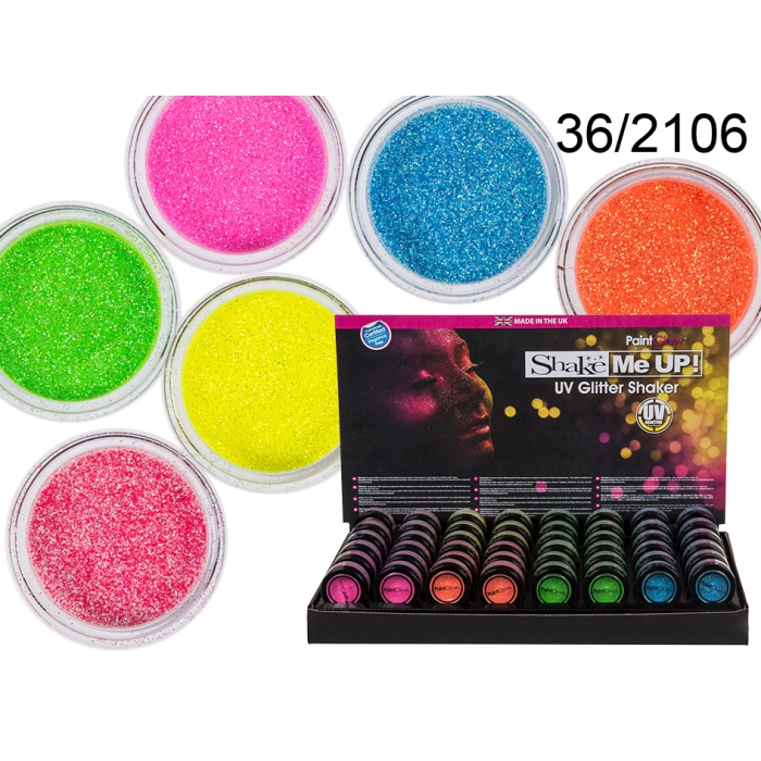 Neon UV Face and Body Glitter (Made in the UK)