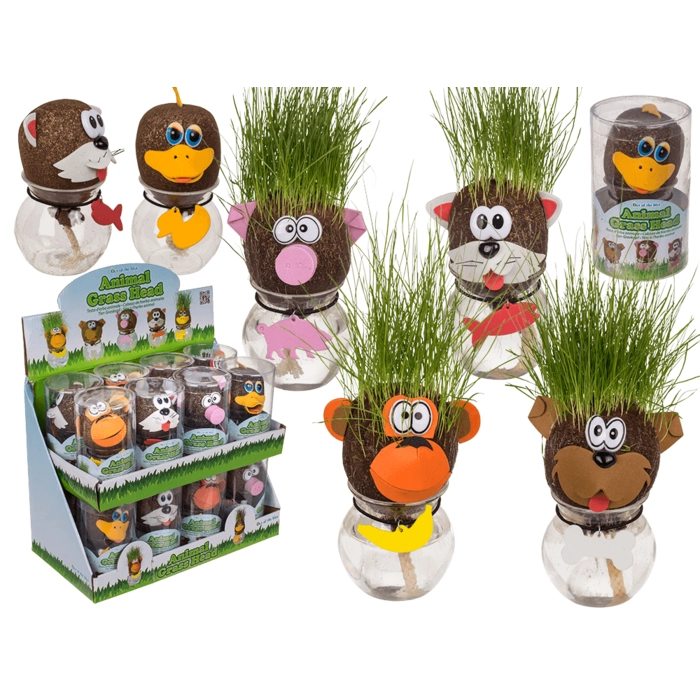 Animal Grass Head