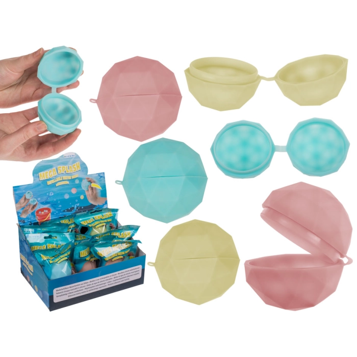 Reusable silicone water bomb