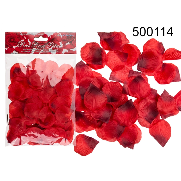 Fabric Rose Petals (Red)