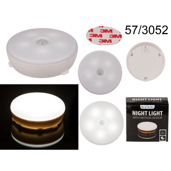 Night lamp with motion sensor