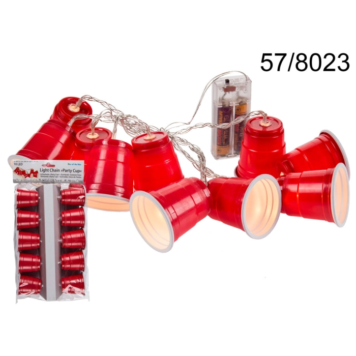 LED-Tassengirlande