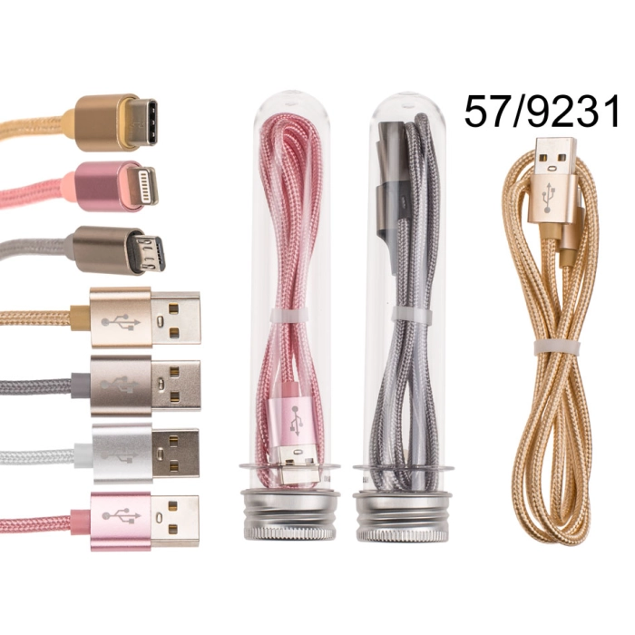 Datenkabel iPhone, Micro USB, Typ C