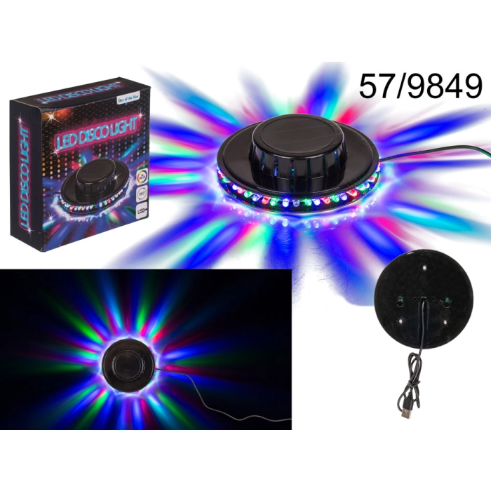 LED diskotéková lampa
