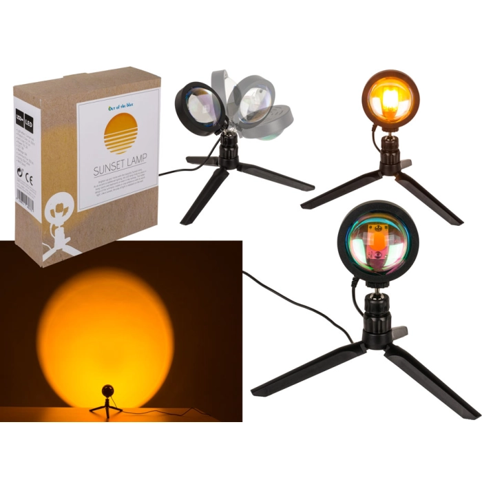 LED-es naplemente vetítőlámpa