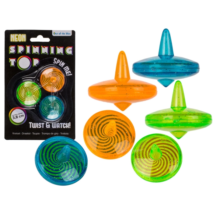 Set of 3 neon donuts