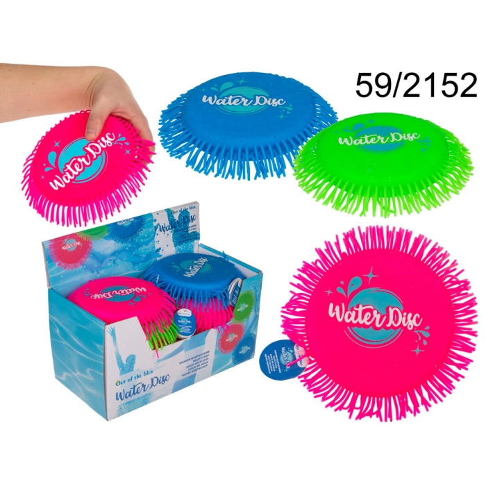 Silicone water play disc
