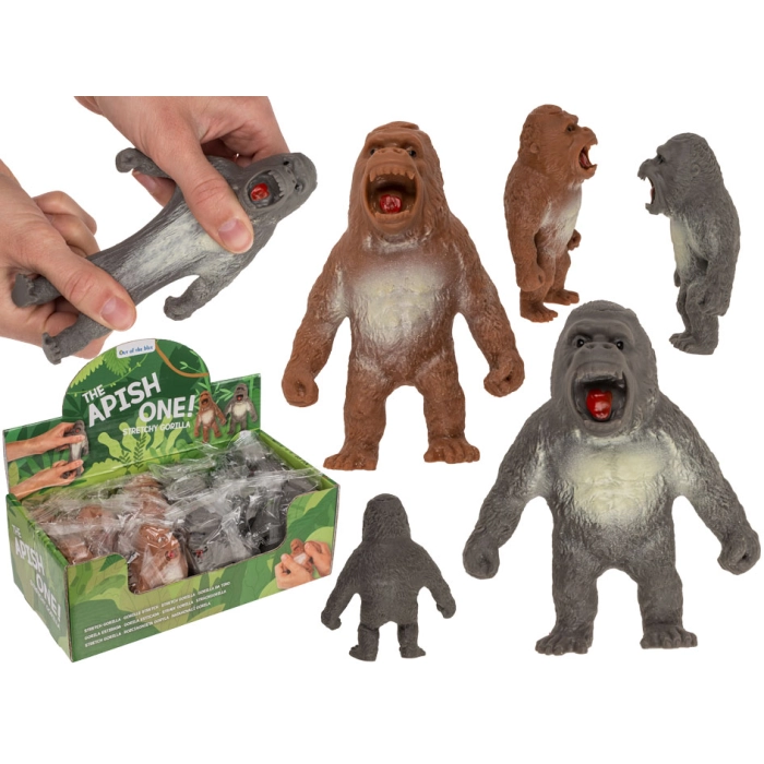 Anti-stress stretch gorilla