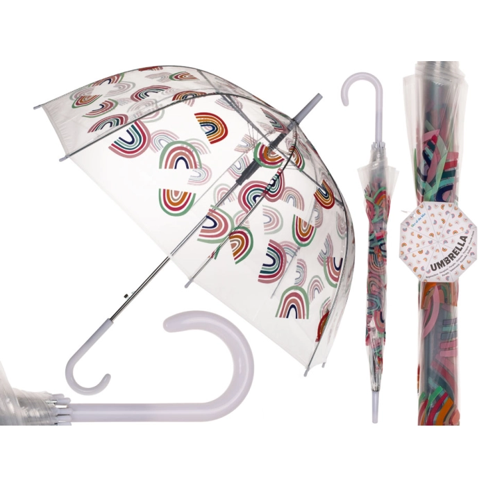 Umbrella dome - rainbow pattern