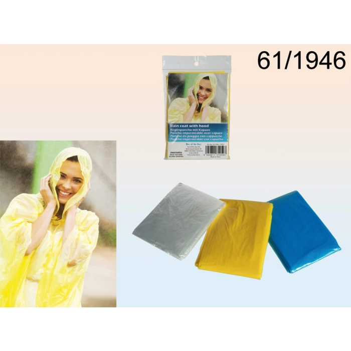 Rain Poncho with Hood