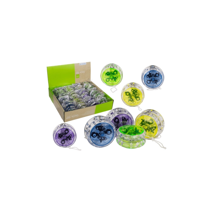 Yo-yo with LEDs