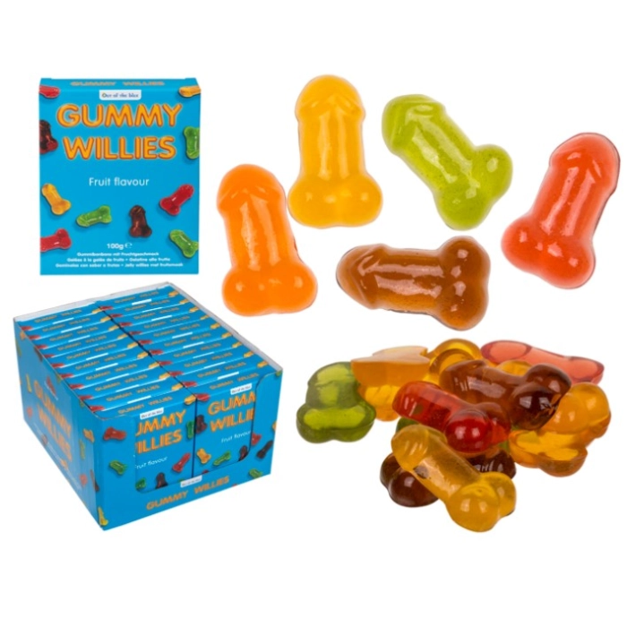 Fruit penis jellies