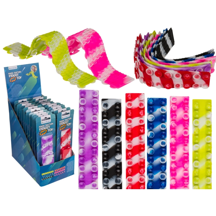 Fidget Pop toy with suction cups XL - 26 cm