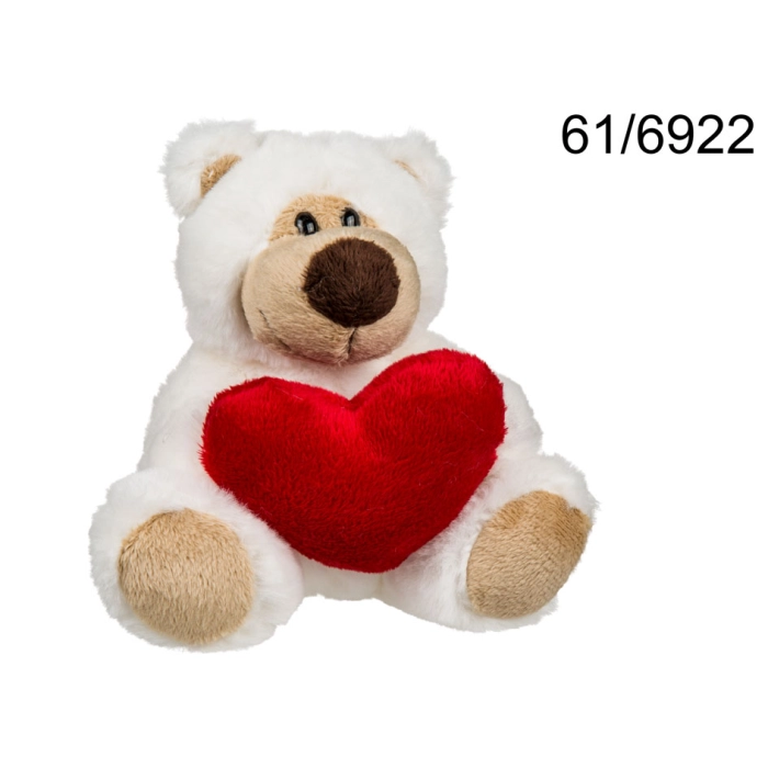 Teddybär mit Herz 15 cm