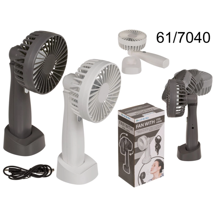 Fan fan for USB cable