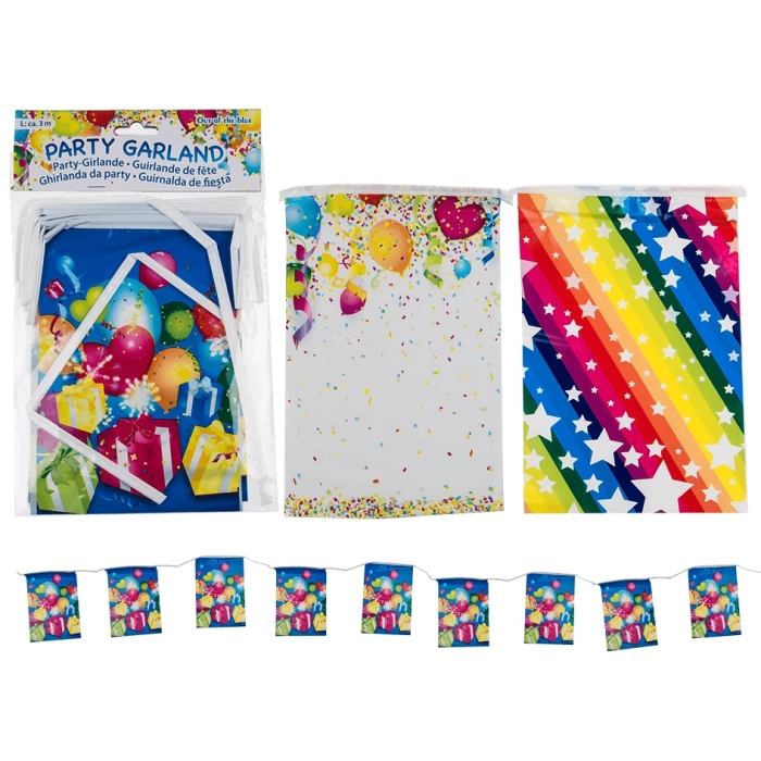 Plastic Party Garland