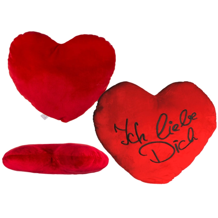 Heart pillow XXL Ich Liebe Dich