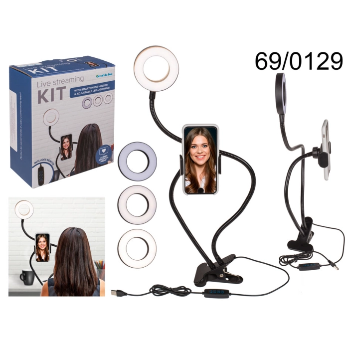 Live streaming kit for smartphone