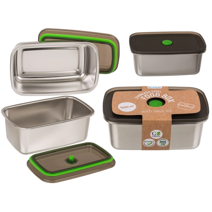 Stainless steel food box 1000 ml