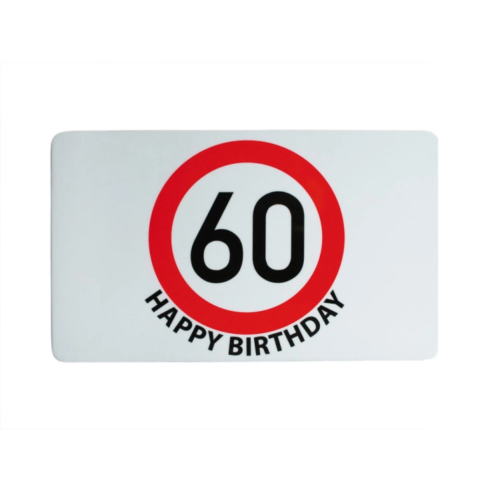 60th Birthday Chopping Board