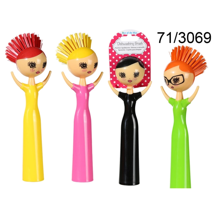 Funky Lady Dishwashing Brush