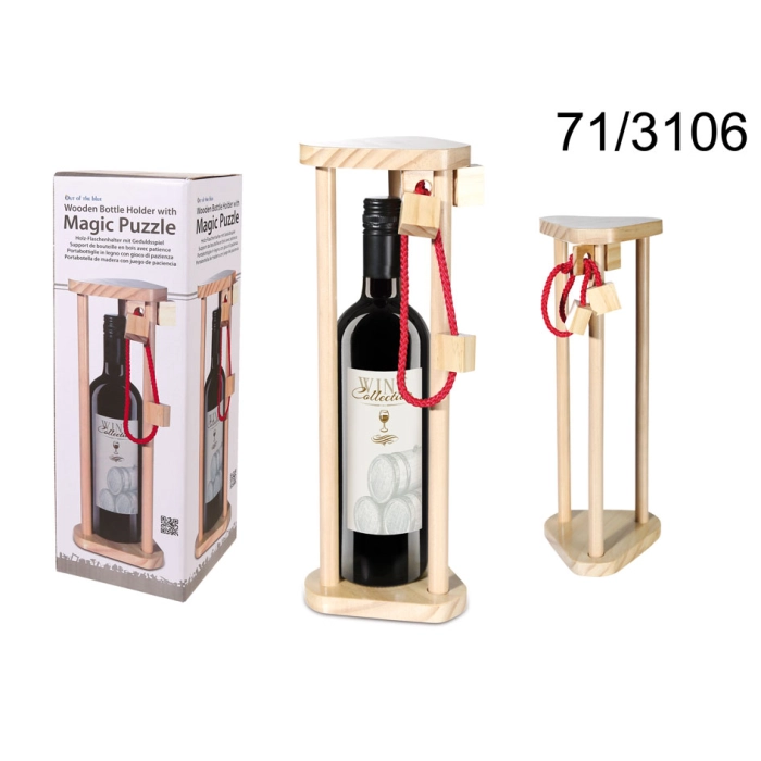 Wooden Wine Bottle Holder