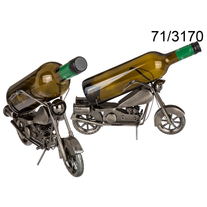 Metal wine rack - motorcycle III