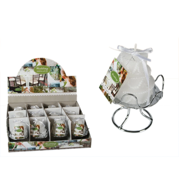 Wedding Cake Candle - 12 items