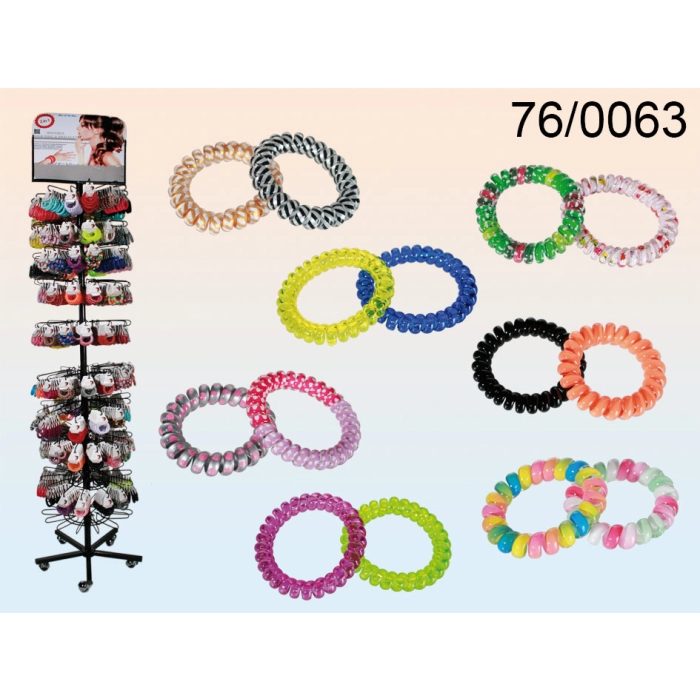 Telephone Cord Bracelet/Hair Ribbon