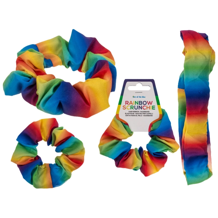 Regenbogen-Haargummi