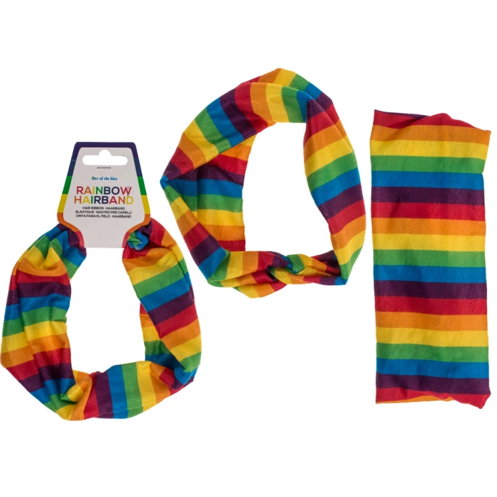Rainbow hair band