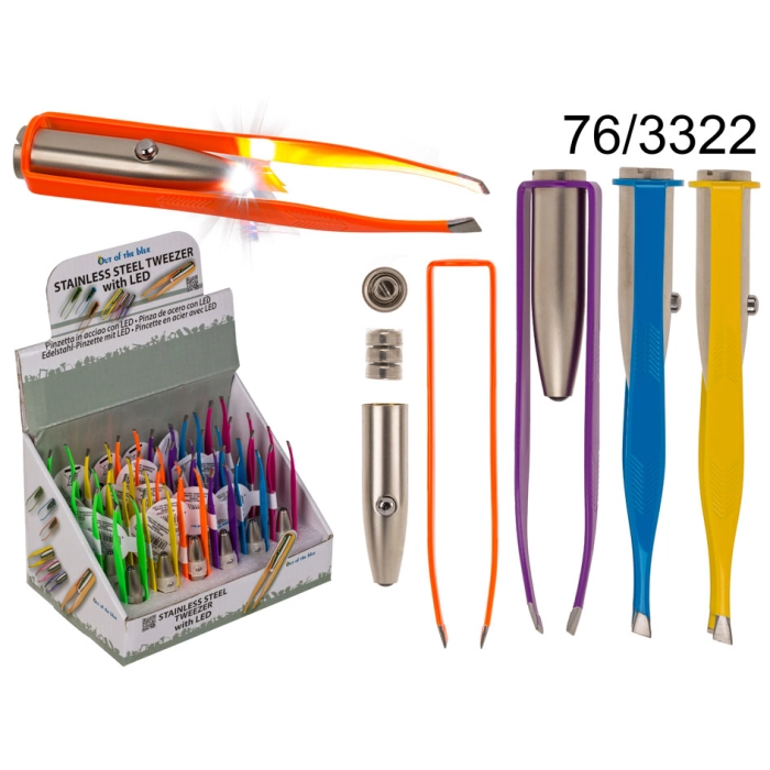 Tweezers with LED