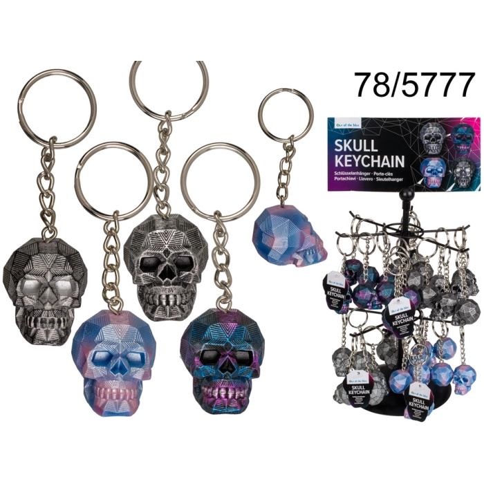 Skull keychain